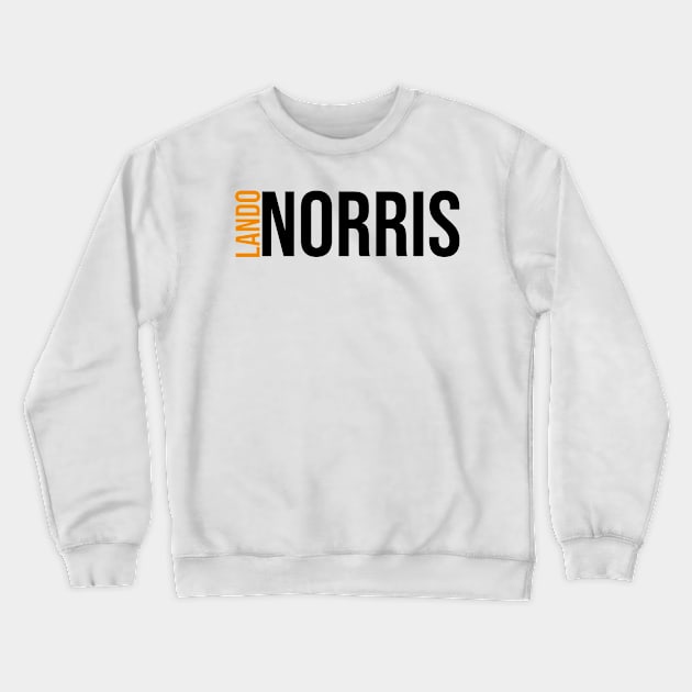 Lando Norris Driver Name - 2022 Season Crewneck Sweatshirt by GreazyL